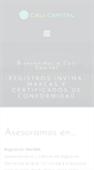 Mobile Screenshot of calicapital.com